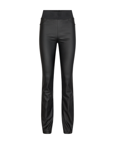 Freequent - Broek Shantal Bootcut Faux Leather