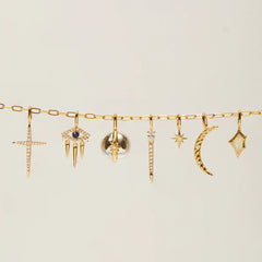 Ania Haie - POP CHARMS Bedel voor Armband of ketting - Moon