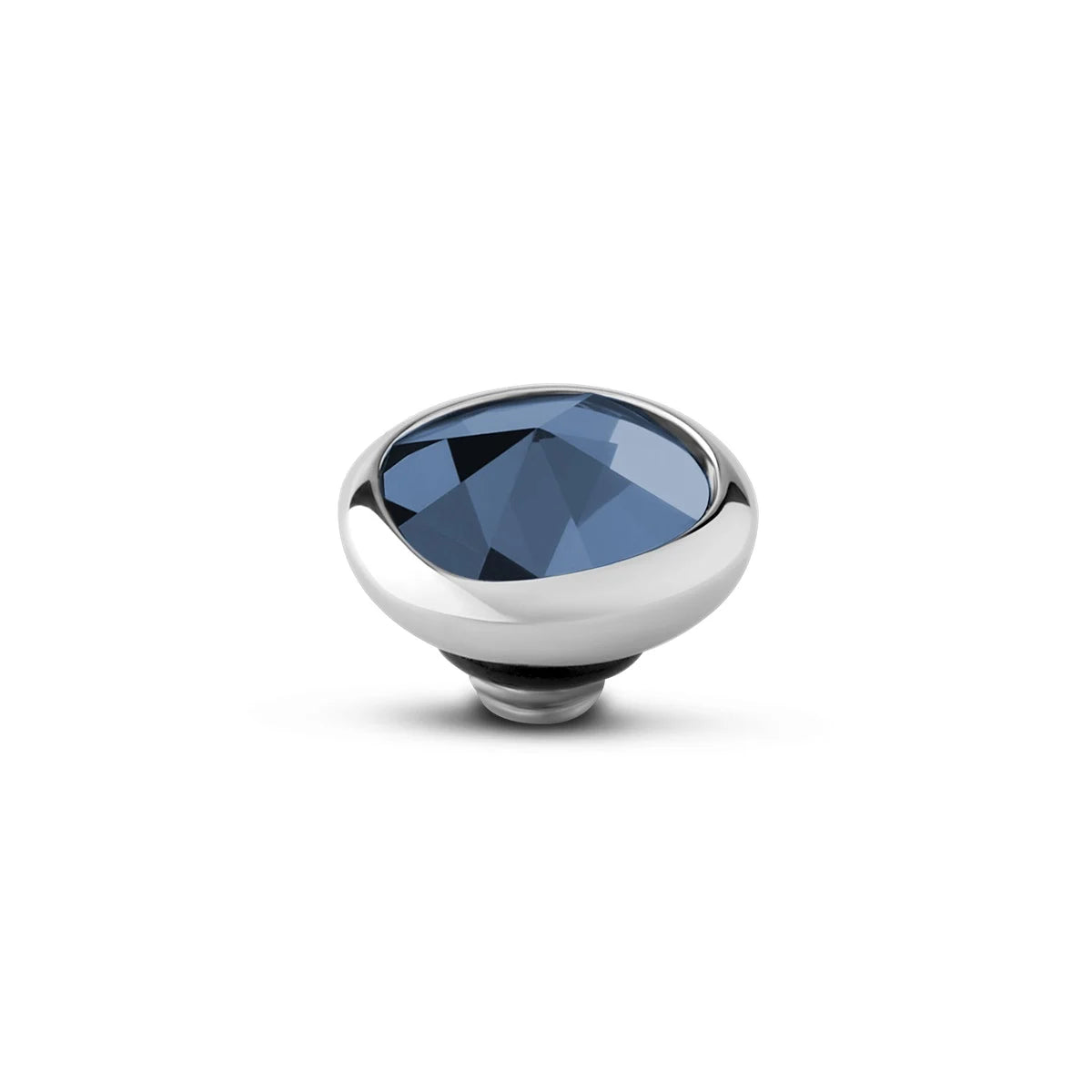 Melano - Steen Twisted Cloud 7mm Montana Blue Goud/Zilver