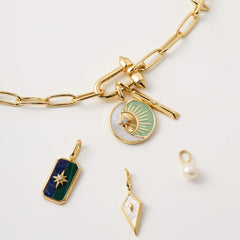 Ania Haie - POP CHARMS Bedel voor Armband of ketting - Mother of Pearl Kite