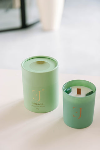 ExcluJess - Crystal Candle Aventurine Happiness
