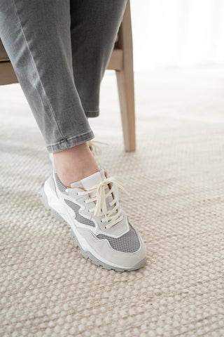 DWRS Label - Sneakers Chester White & Light Grey