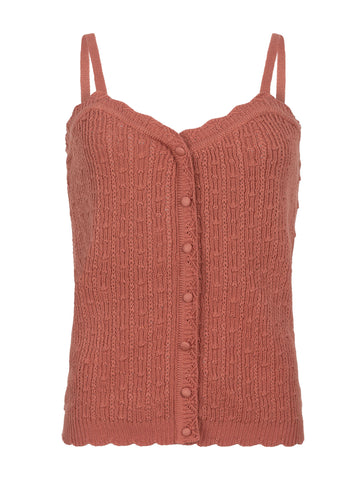 Ydence - Knitted Top Kathleen Rust