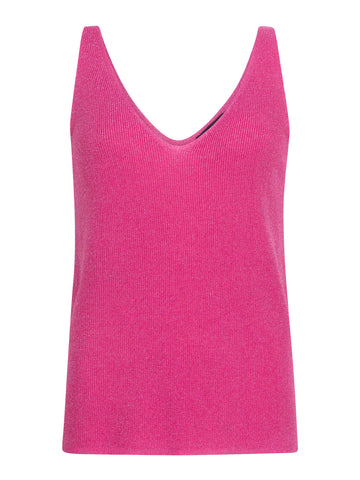 Ydence - Knitted Top Lux Fuchsia