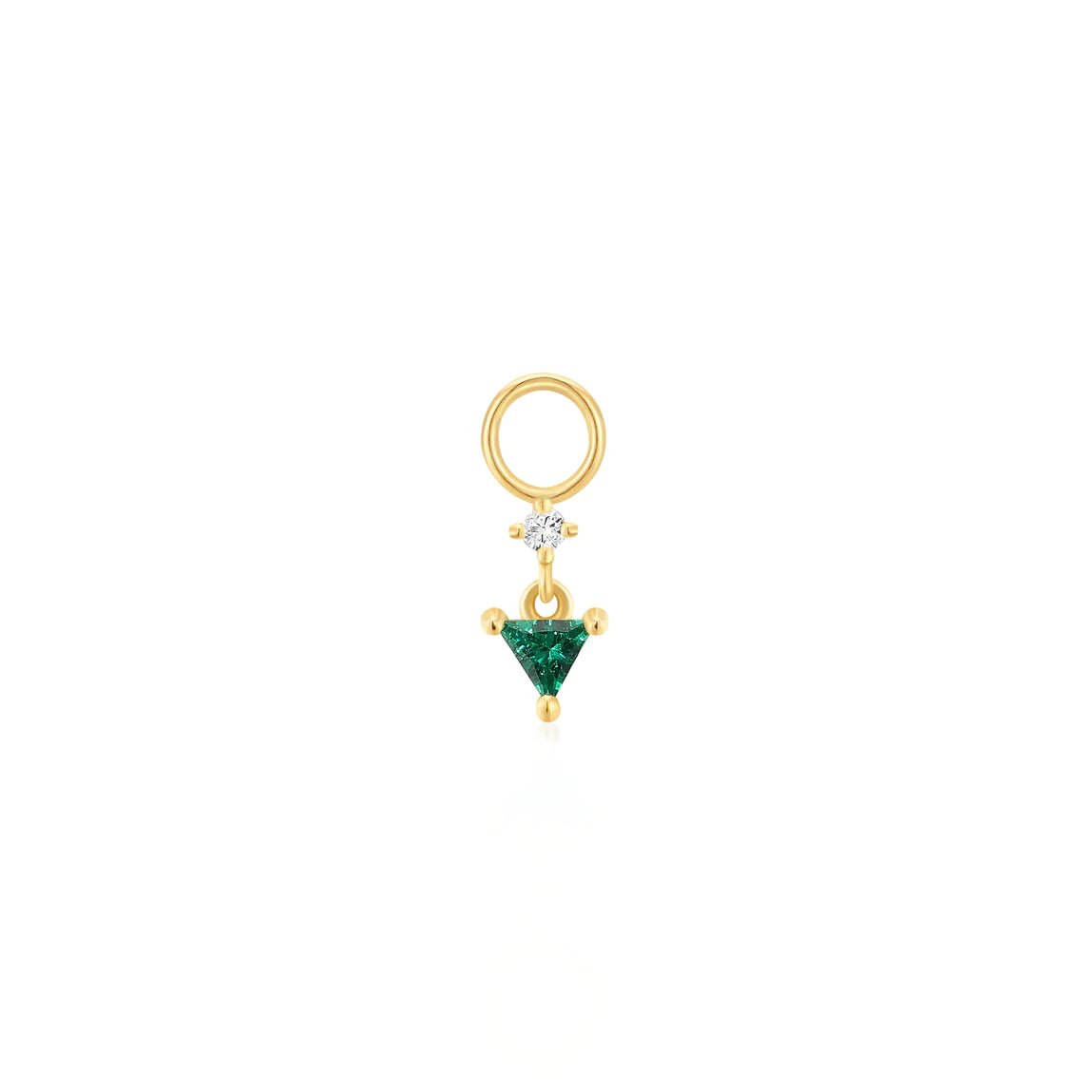 Ania Haie - POP CHARMS Bedel voor Oorbel - Sparkle Drop Green - Luxedy