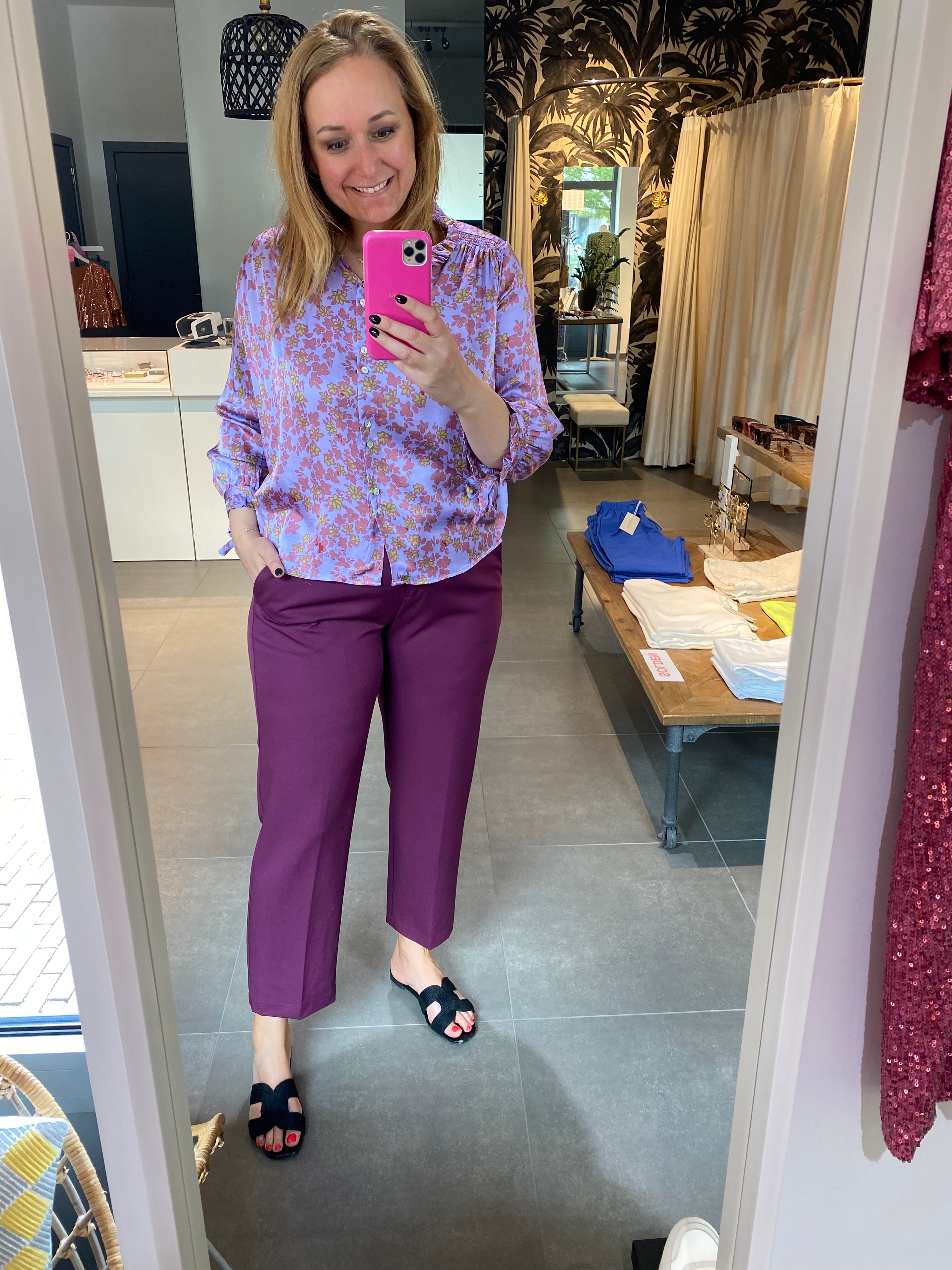 JcSophie - Broek Anouck Grape