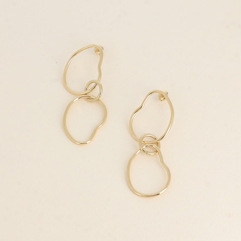Oorbellen - Alfi Gold - Luxedy