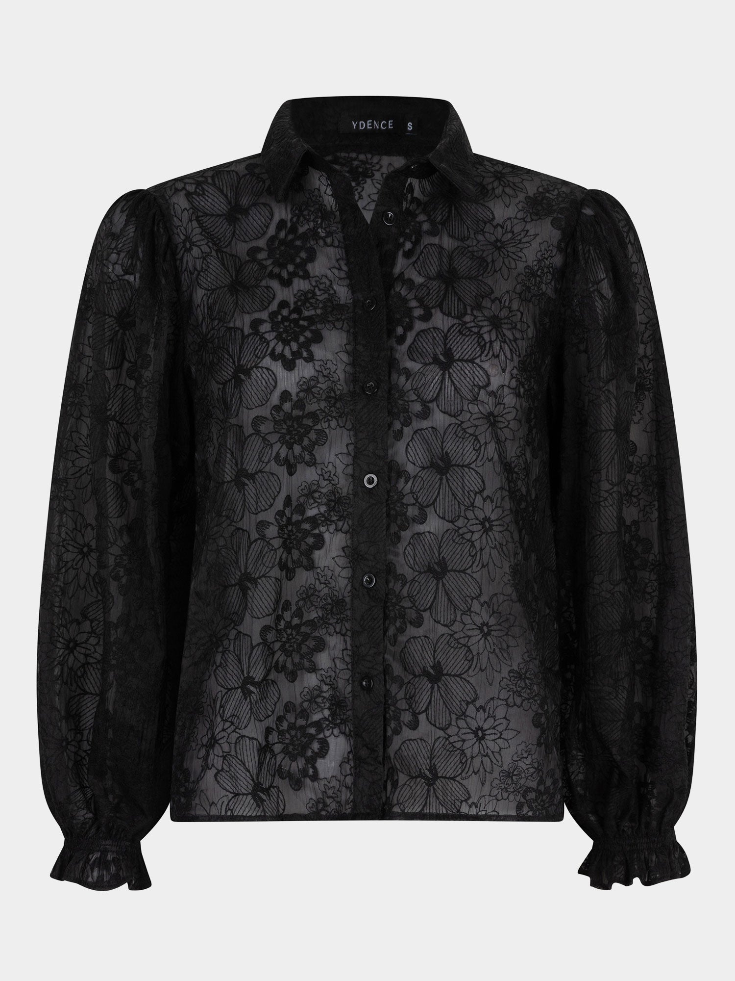 Ydence - Blouse Maura Black - Luxedy