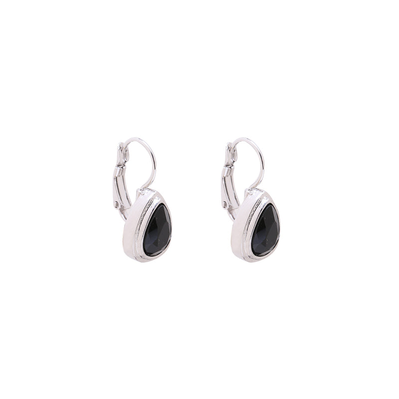 Oorbellen Gift Set - I got it from my mama - Silver Black - Luxedy