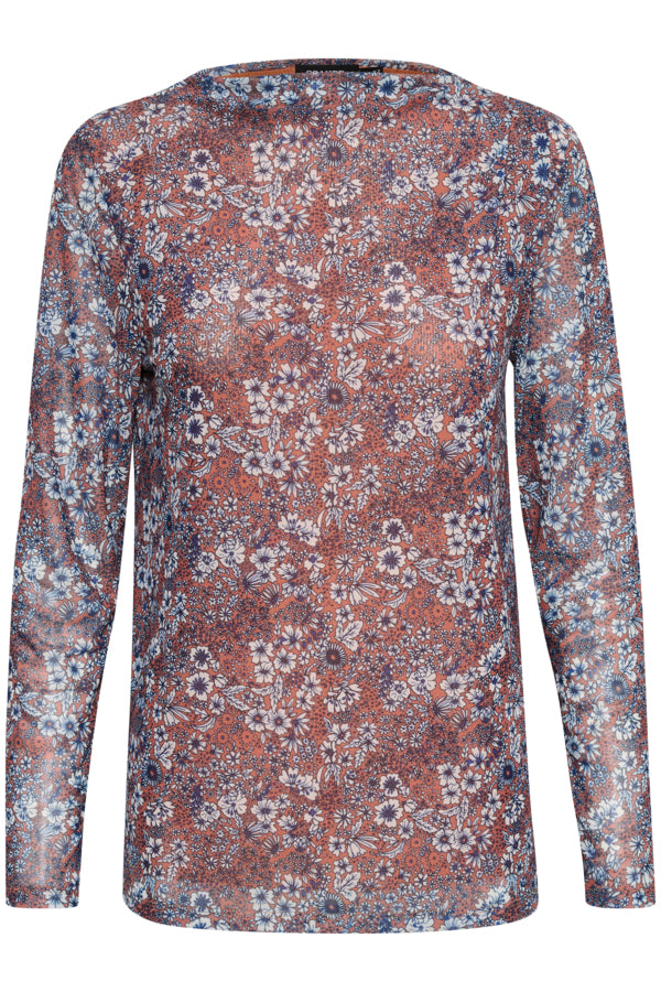 Soaked in Luxury - Shirt Briley Amber Brown Flor