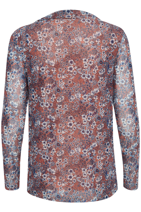 Soaked in Luxury - Shirt Briley Amber Brown Flor