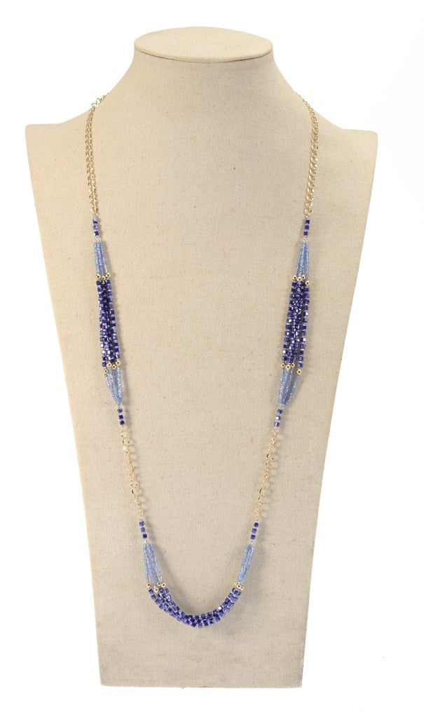Like Jewellery - Ketting Zamira Blue