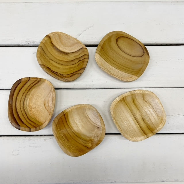 Schaaltje Wood Mini voor Geurblokjes / Juwelen