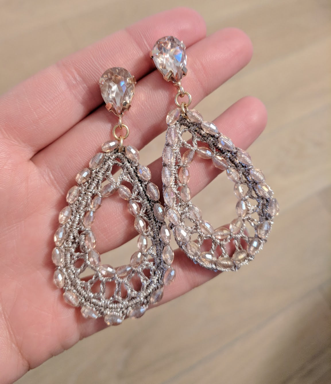 Like Jewellery - Oorbellen Eternal Pastel Pink - Luxedy
