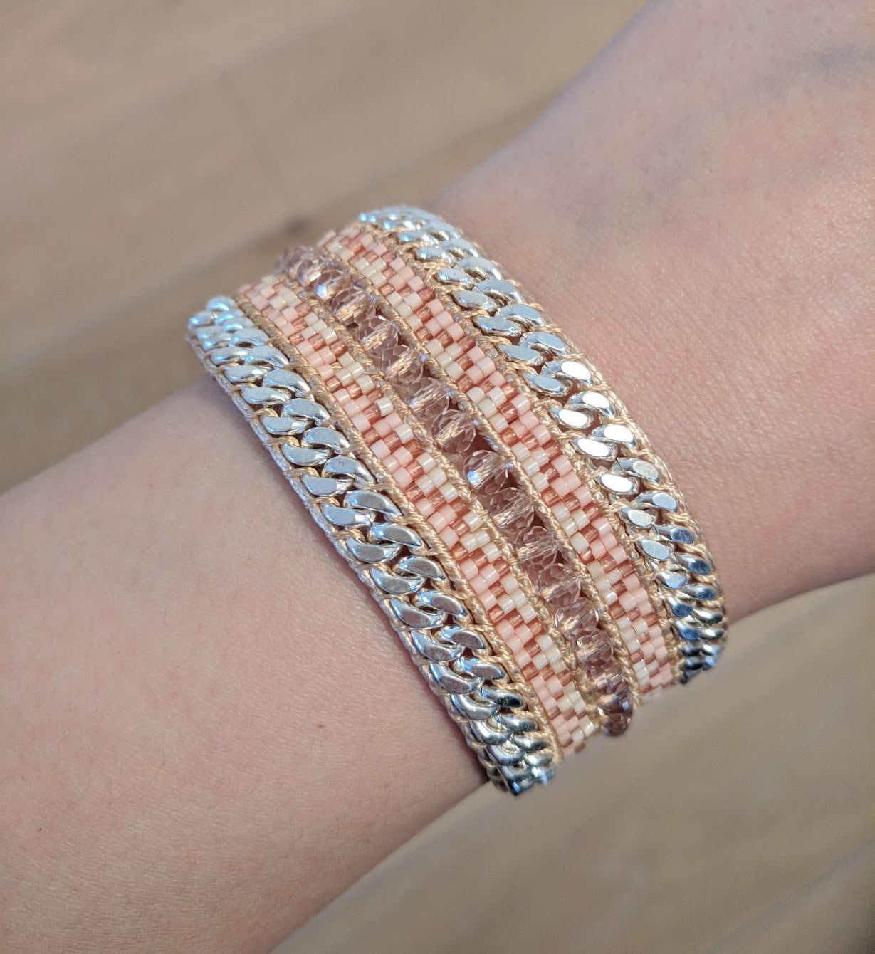 Like Jewellery - Armband Miyuki Nude - Luxedy