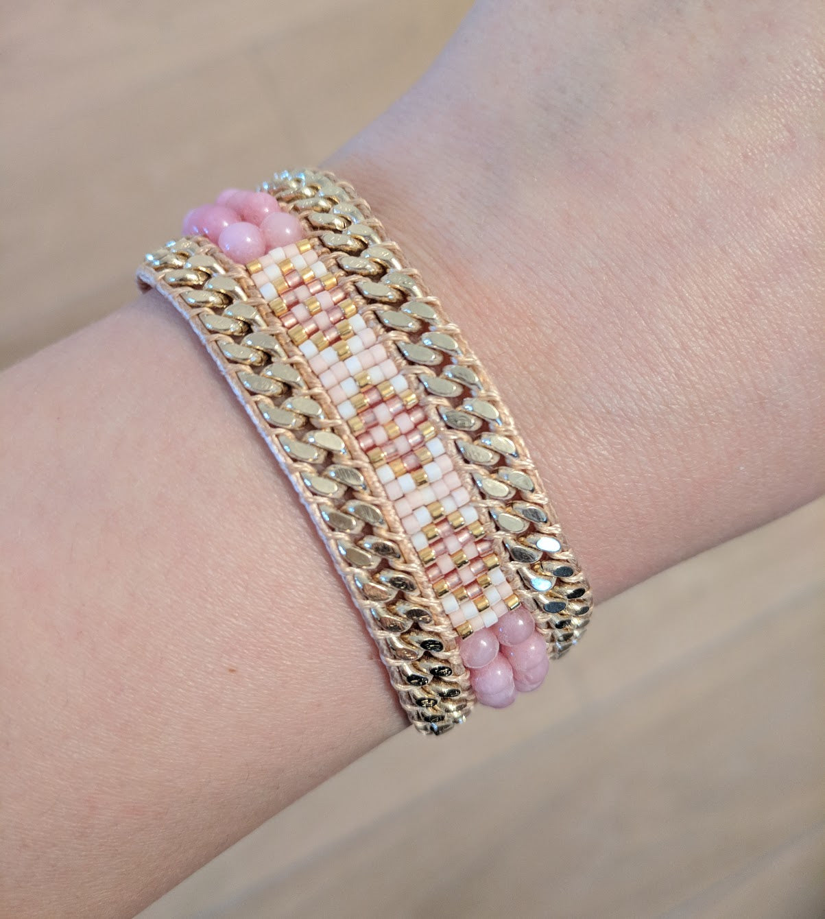 Like Jewellery - Armband Miyuki Pink - Luxedy