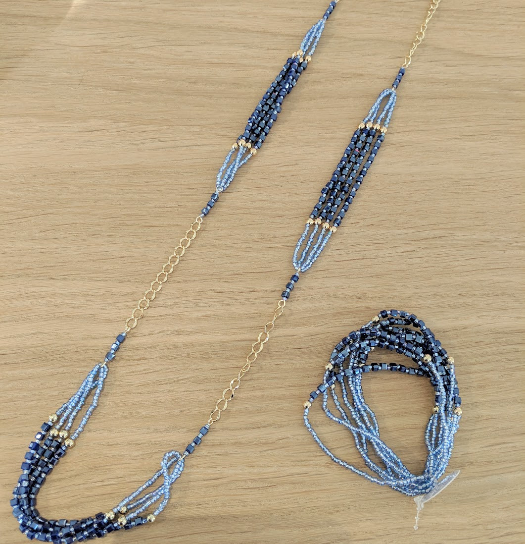 Like Jewellery - Armband Zami Blue