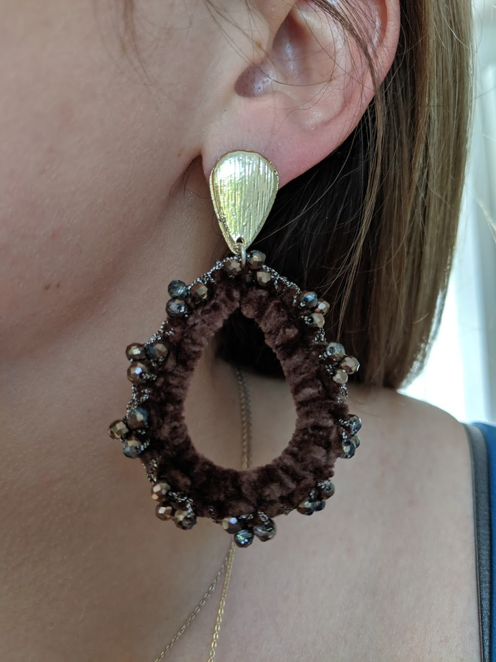 Like Jewellery - Oorbellen Walt Coffee