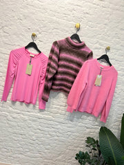 Freequent - Shirt Milla Fuchsia Pink
