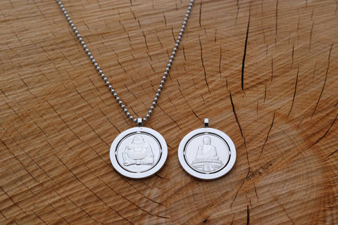 Miracles by Annelien Coorevits - Ketting Buddha Silver - Luxedy