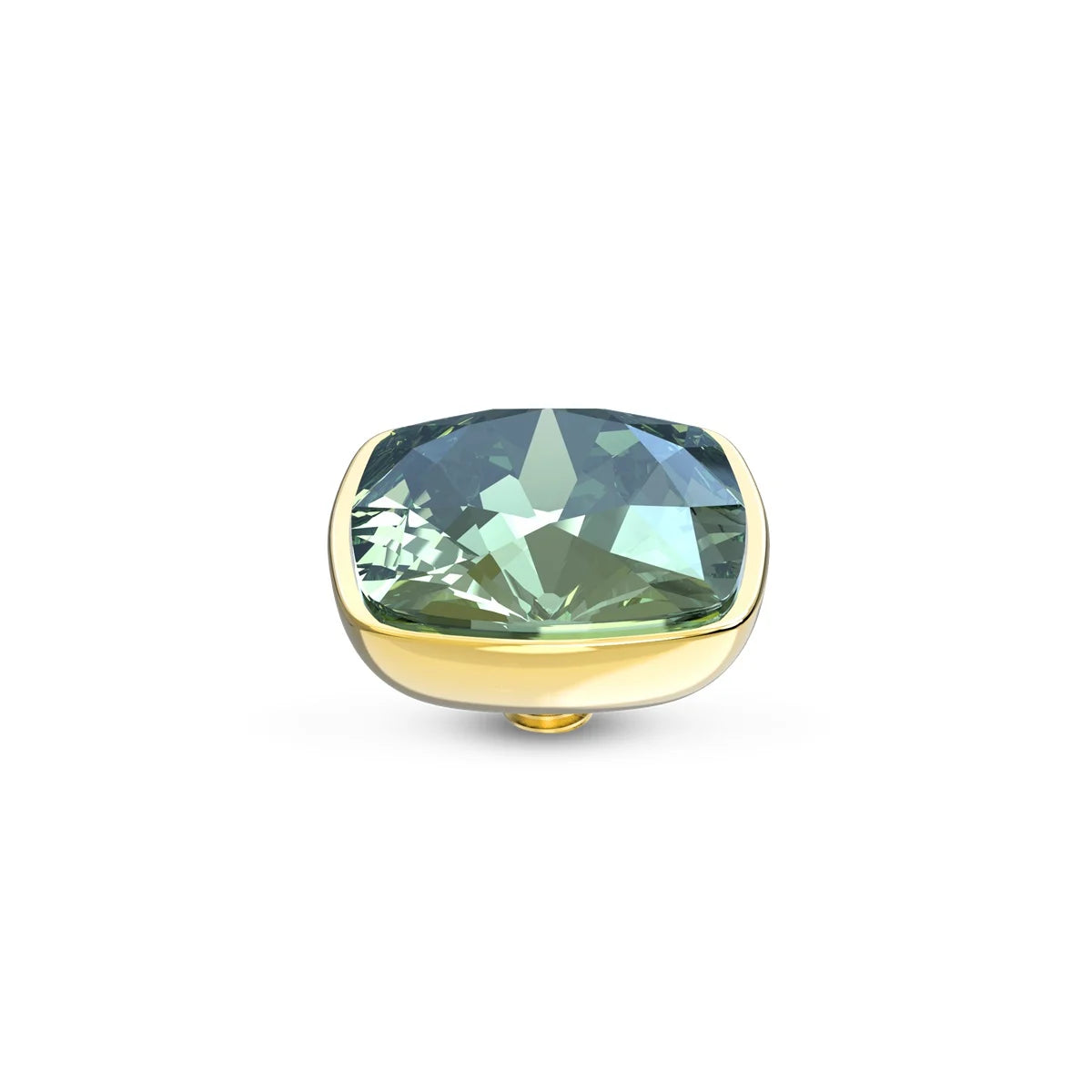 Melano - Steen Twisted Circular Silsage Goud/Zilver