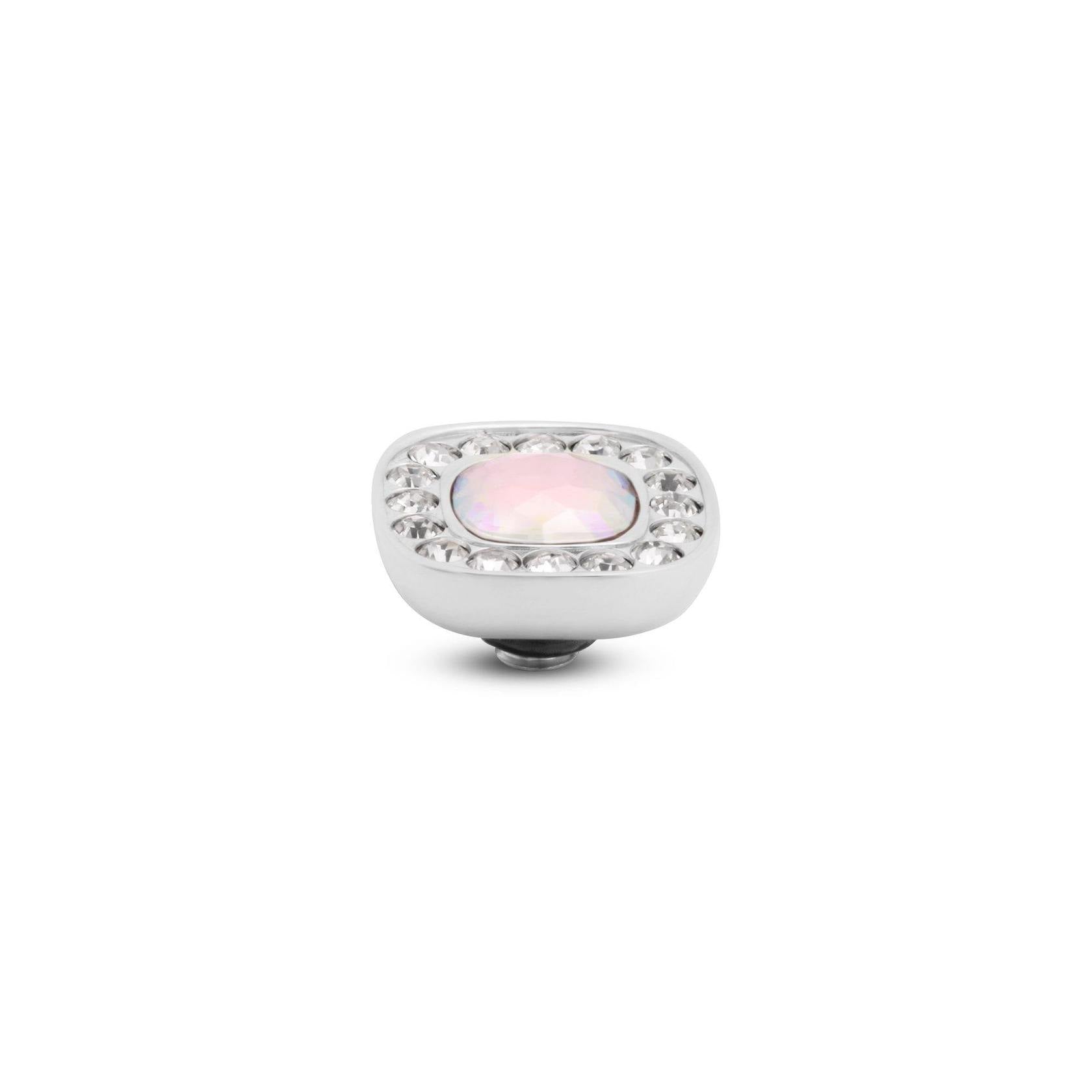 Melano - Steen Twisted Cushion Vintage Rose (goud - zilver)