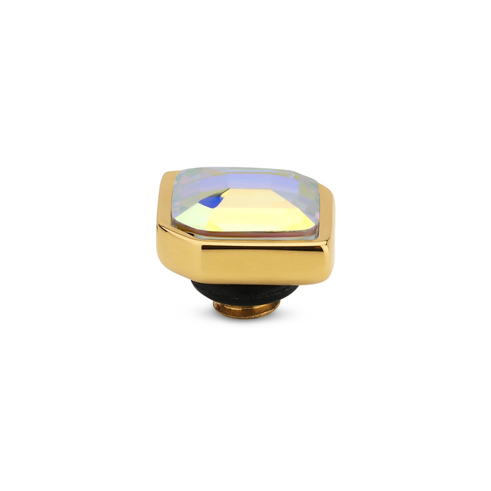 Melano - Steen Twisted Pointy Crystal MF (goud/zilver)