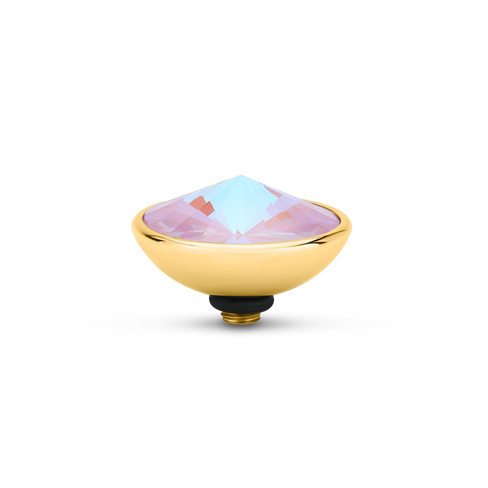 Melano - Steen Twisted Gradient Lavender Delite (goud/zilver)