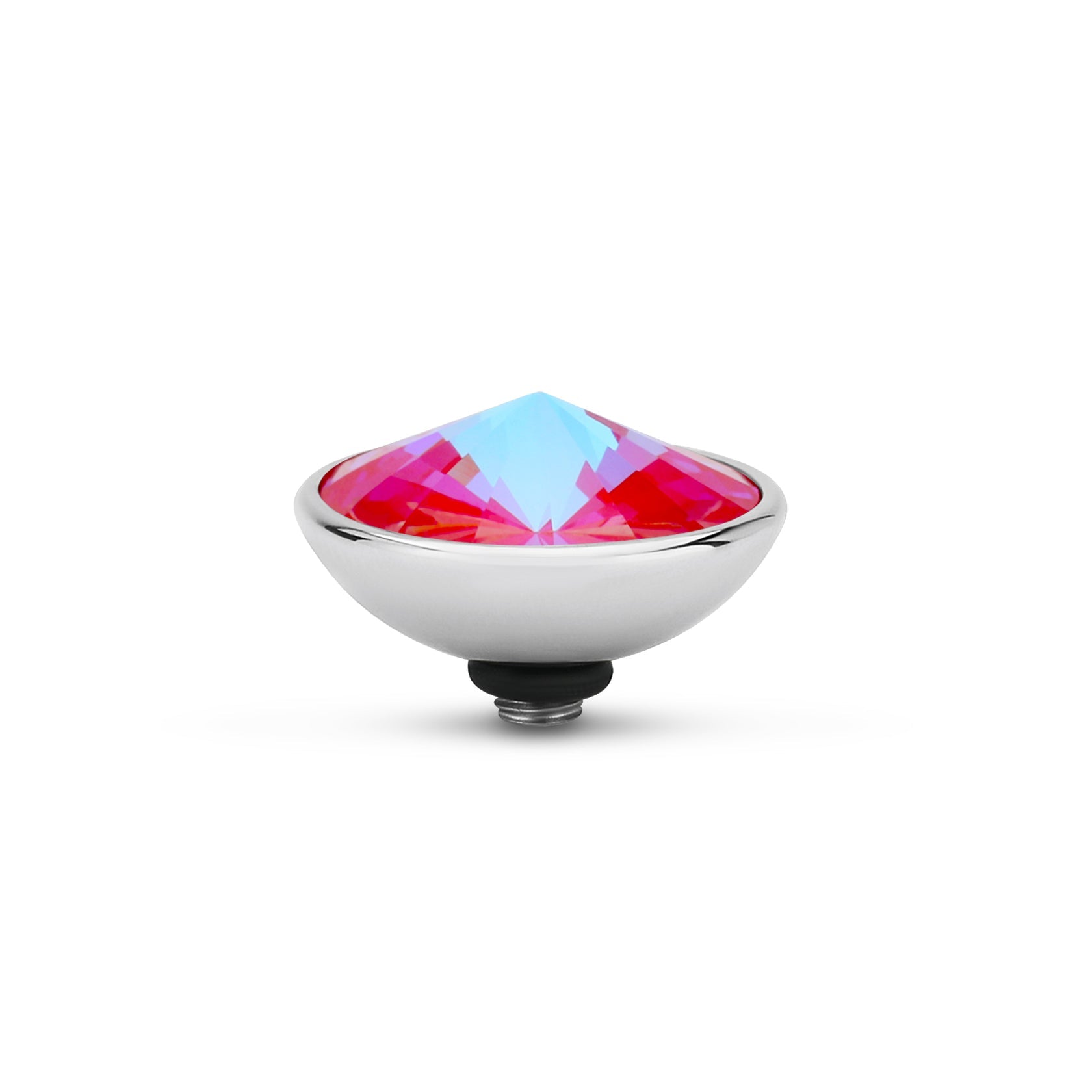 Melano - Steen Twisted Gradient Red Delite (goud/zilver)