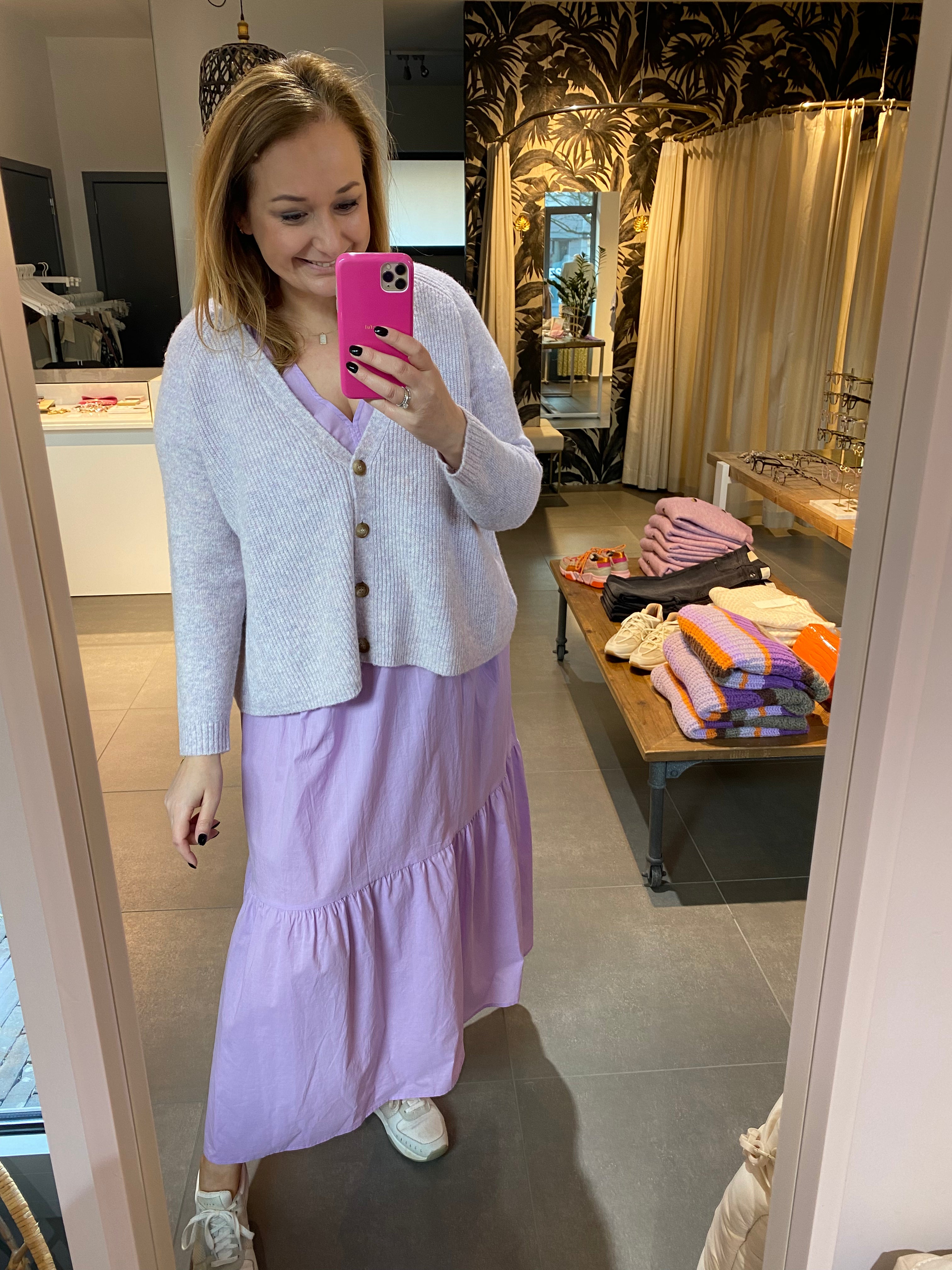 JcSophie - Jurk Salma Lilac