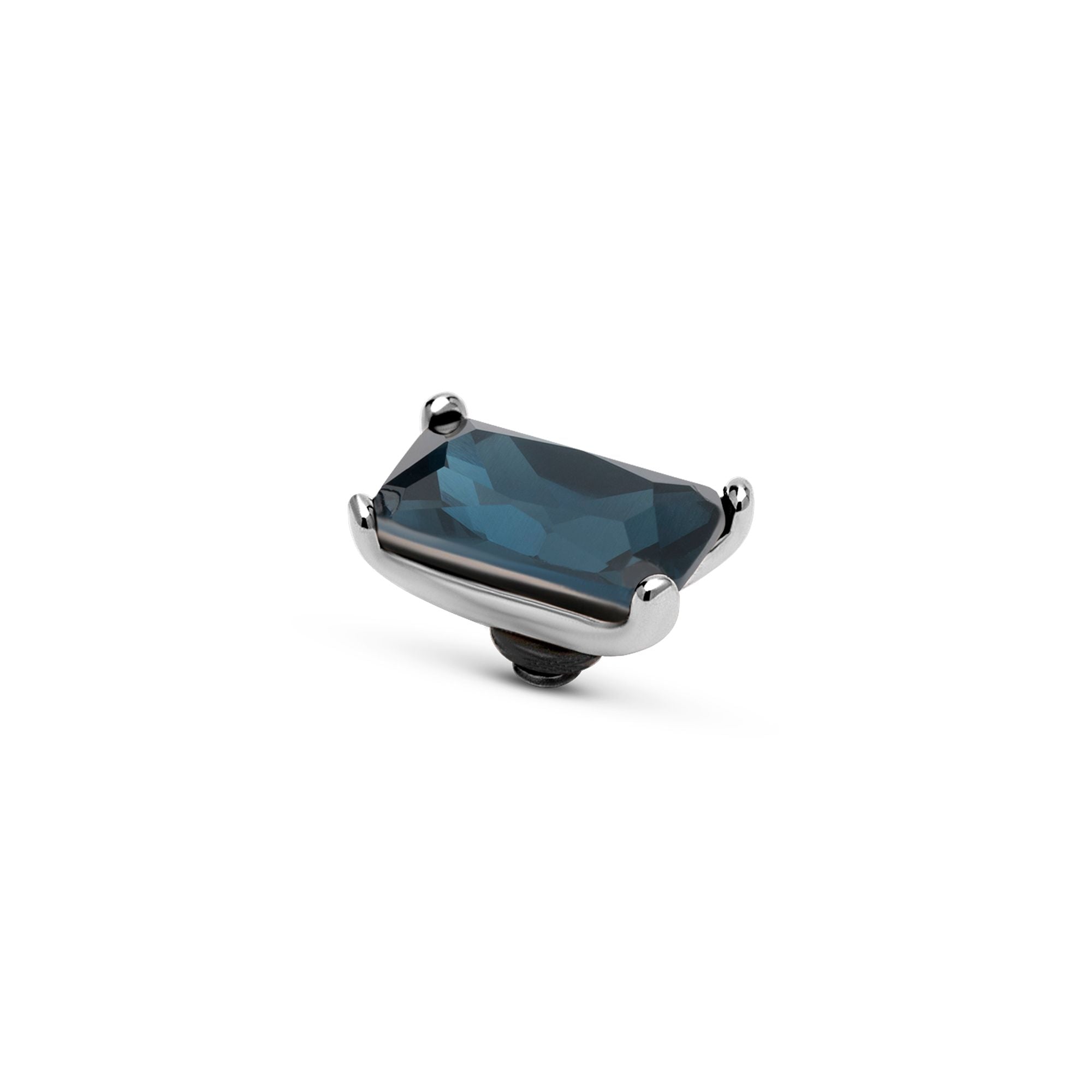 Melano - Steen Twisted Baguette Montana (goud - zilver)