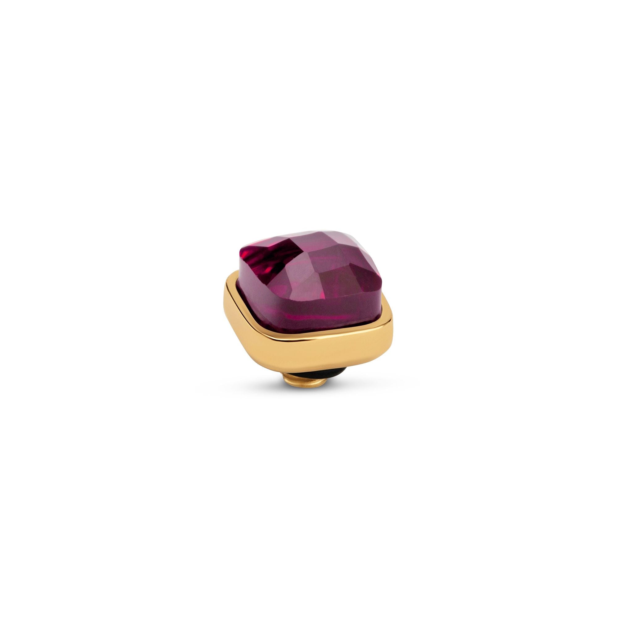 Melano - Steen Twisted Box Fuchsia (goud - zilver)