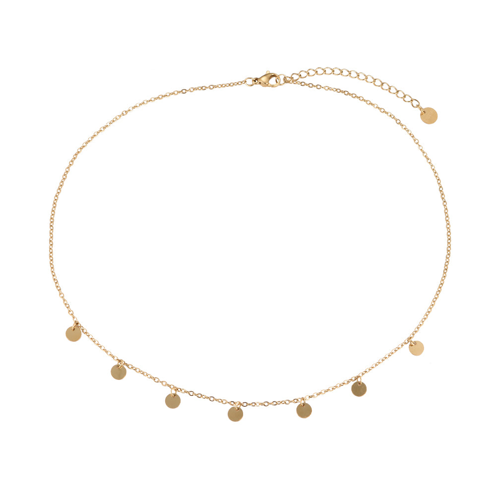Dotti Love - Halsketting Gold Small Multiple Charms