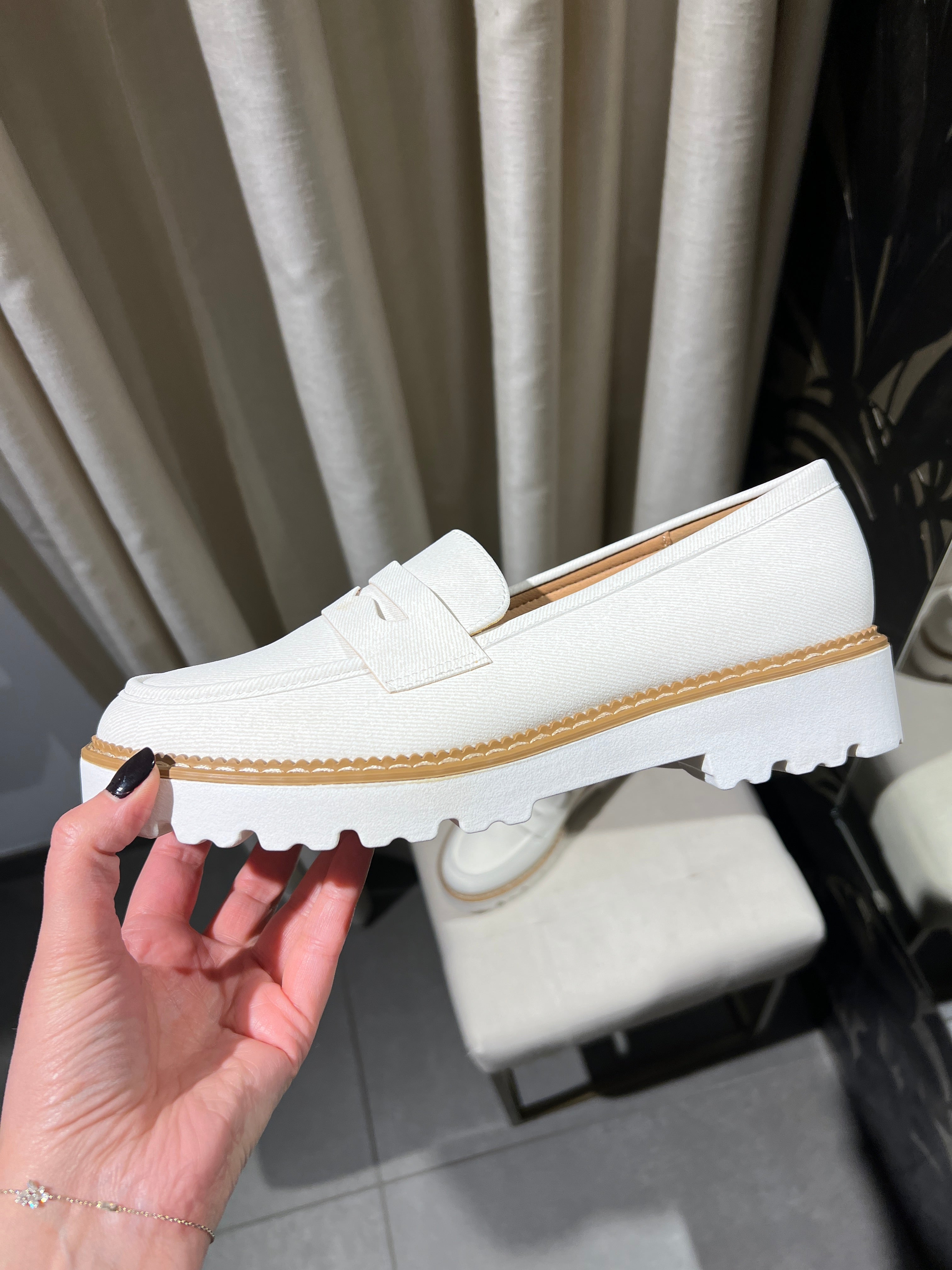 Loafers - Mari Offwhite