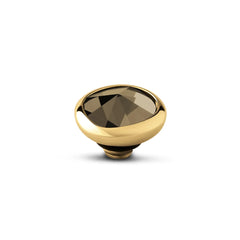 Melano - Steen Twisted Cloud 9mm Coffee Goud/Zilver