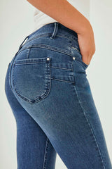 Freequent - Broek Lopez Jeans Medium Blue Denim