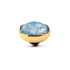 Melano - Steen Twisted Circular Sky Goud/Zilver