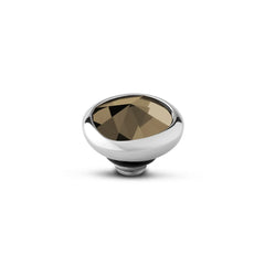 Melano - Steen Twisted Cloud 9mm Champagne Goud/Zilver