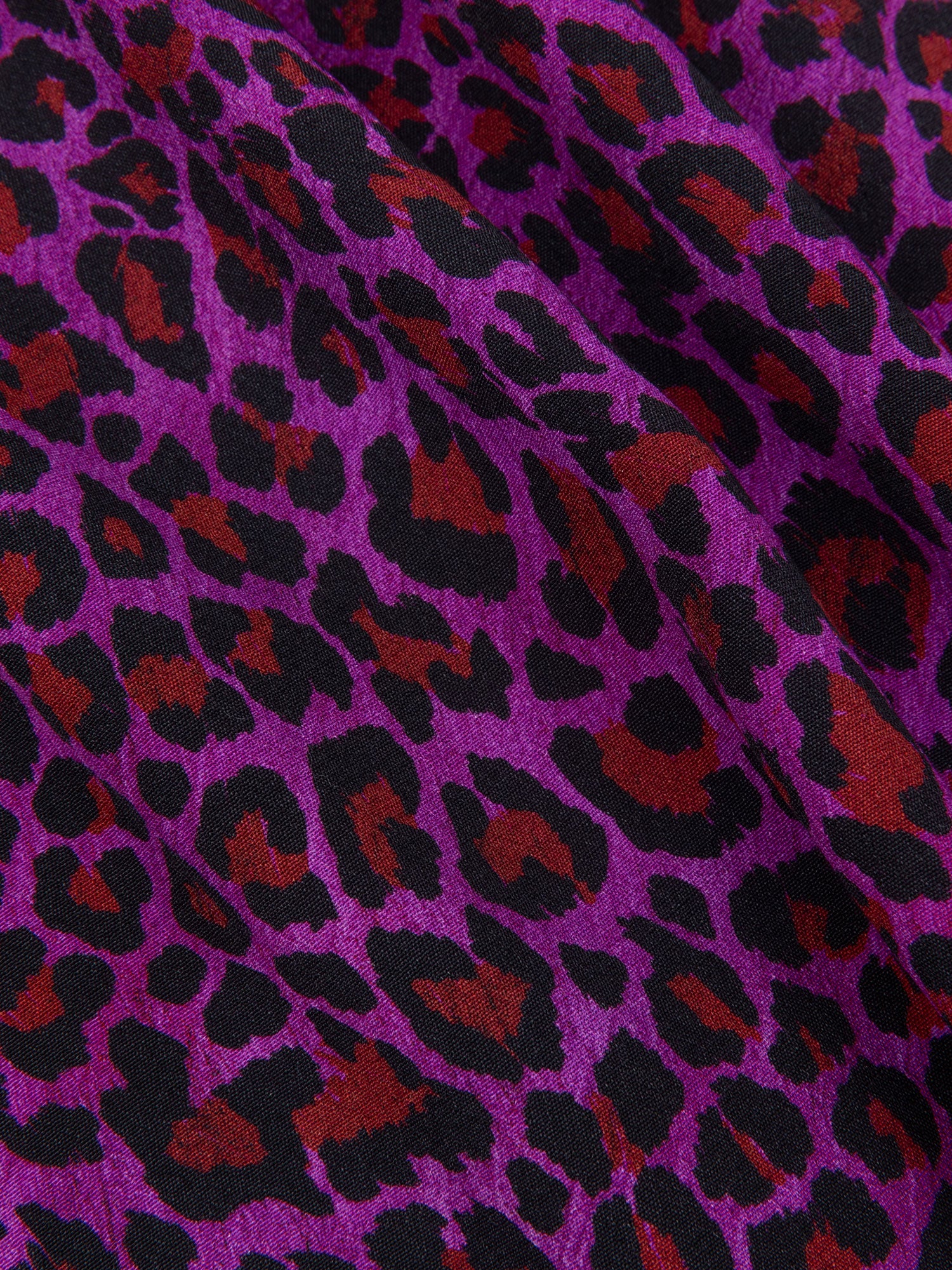 Ydence - Jurk Bailey Purple Leopard