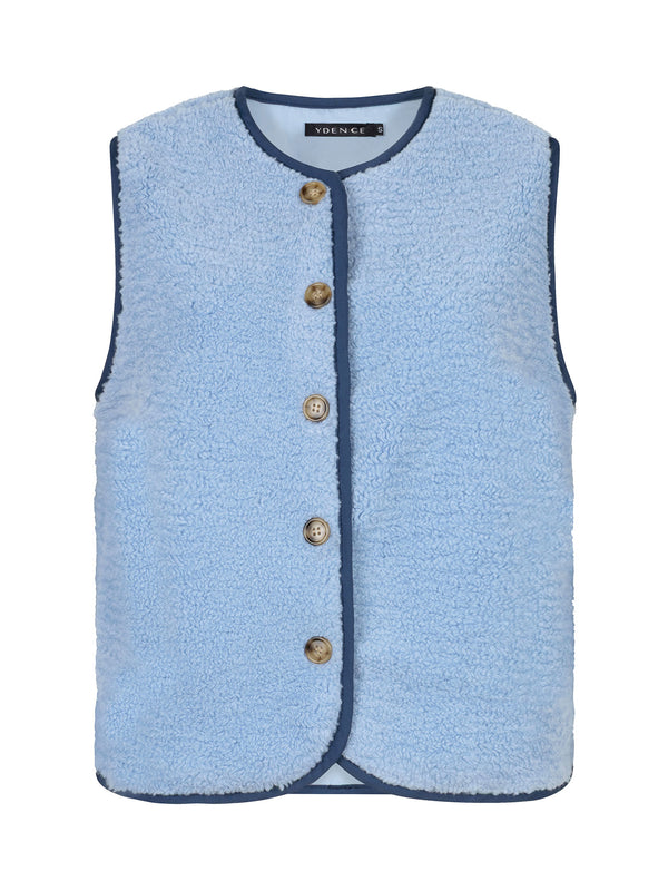 Ydence - Gilet Puck Light Blue