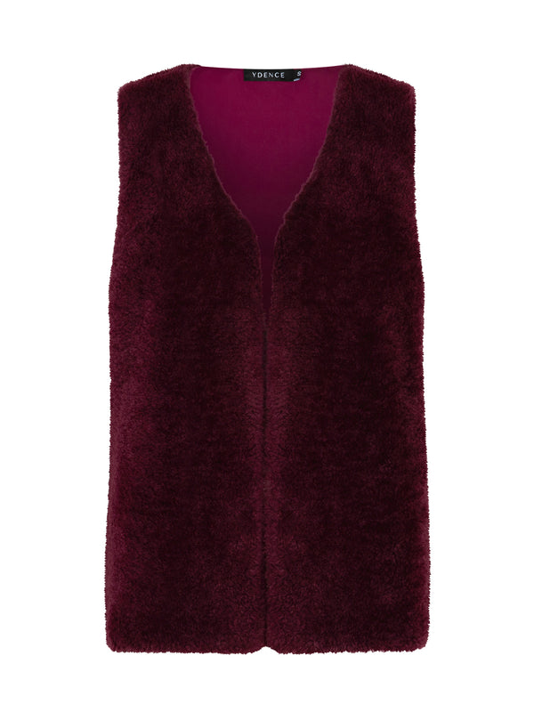 Ydence - Gilet Jas Sasha Burgundy