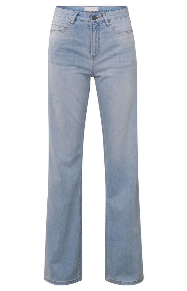 YAYA - Jeans Broek Wide Leg Light Blue Denim