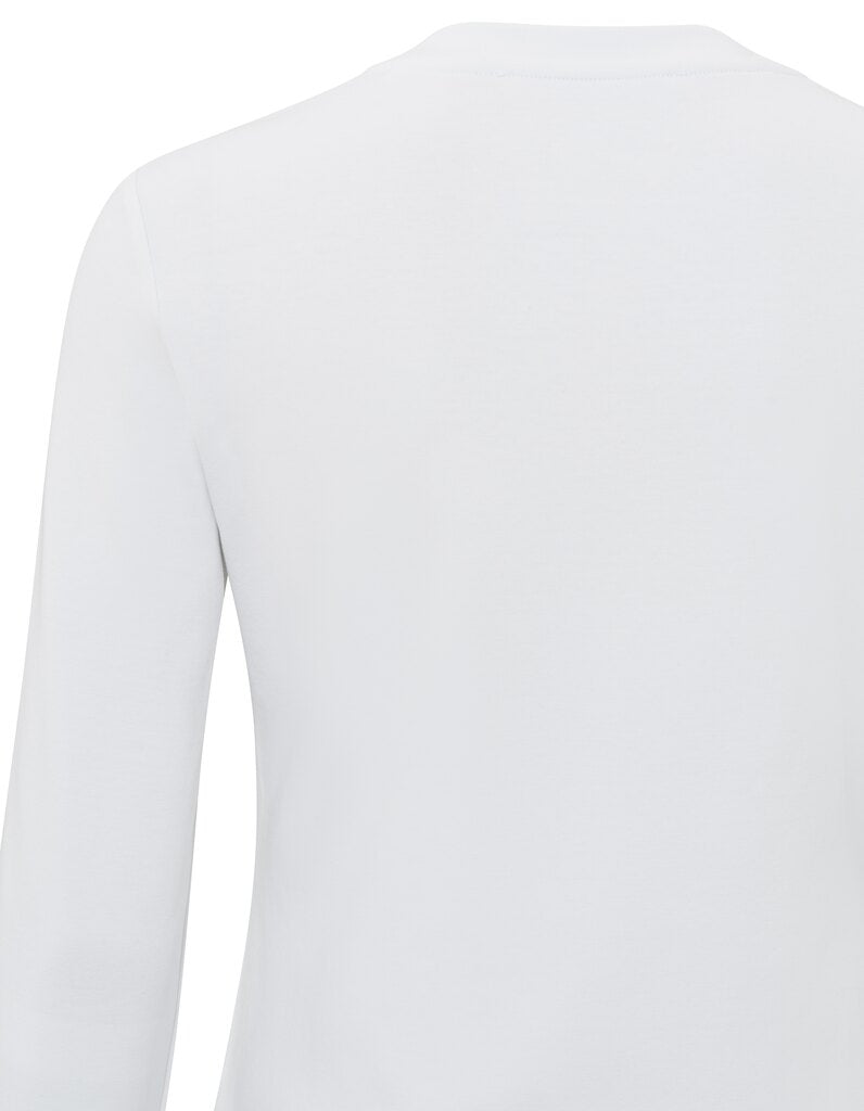 YAYA - T-Shirt Round Neck Pure White