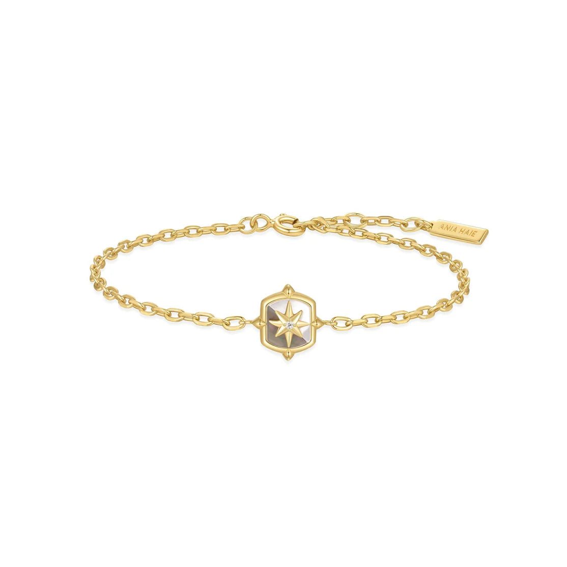 Ania Haie - Armband Block Mother Of Pearl Star - Luxedy