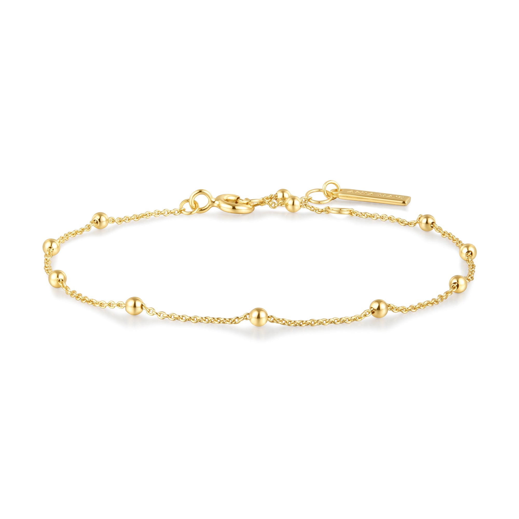 Ania Haie - Armband Gold Beaded Chain - Luxedy