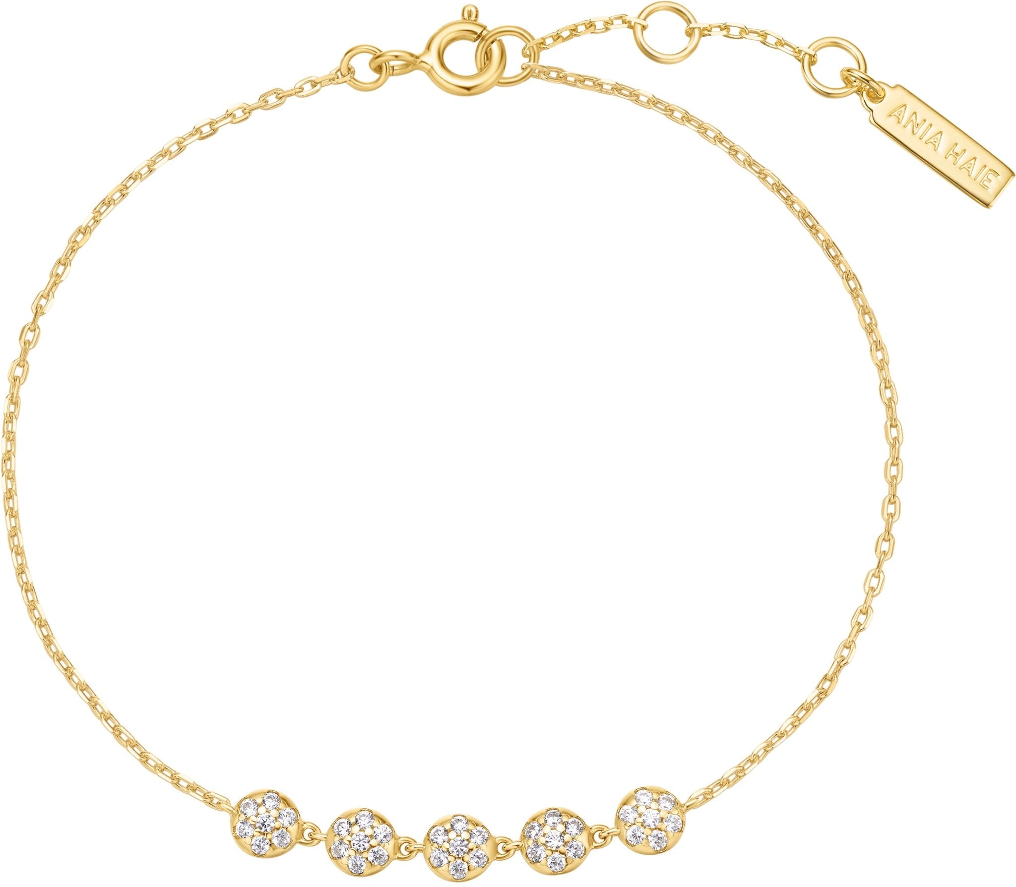 Ania Haie - Armband Gold Pavé Multi Beaded - Luxedy