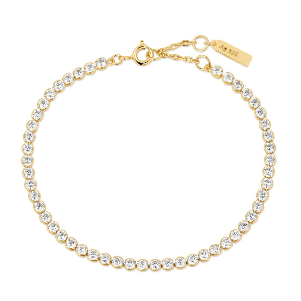 Ania Haie - Armband Gold Row Bezel - Luxedy