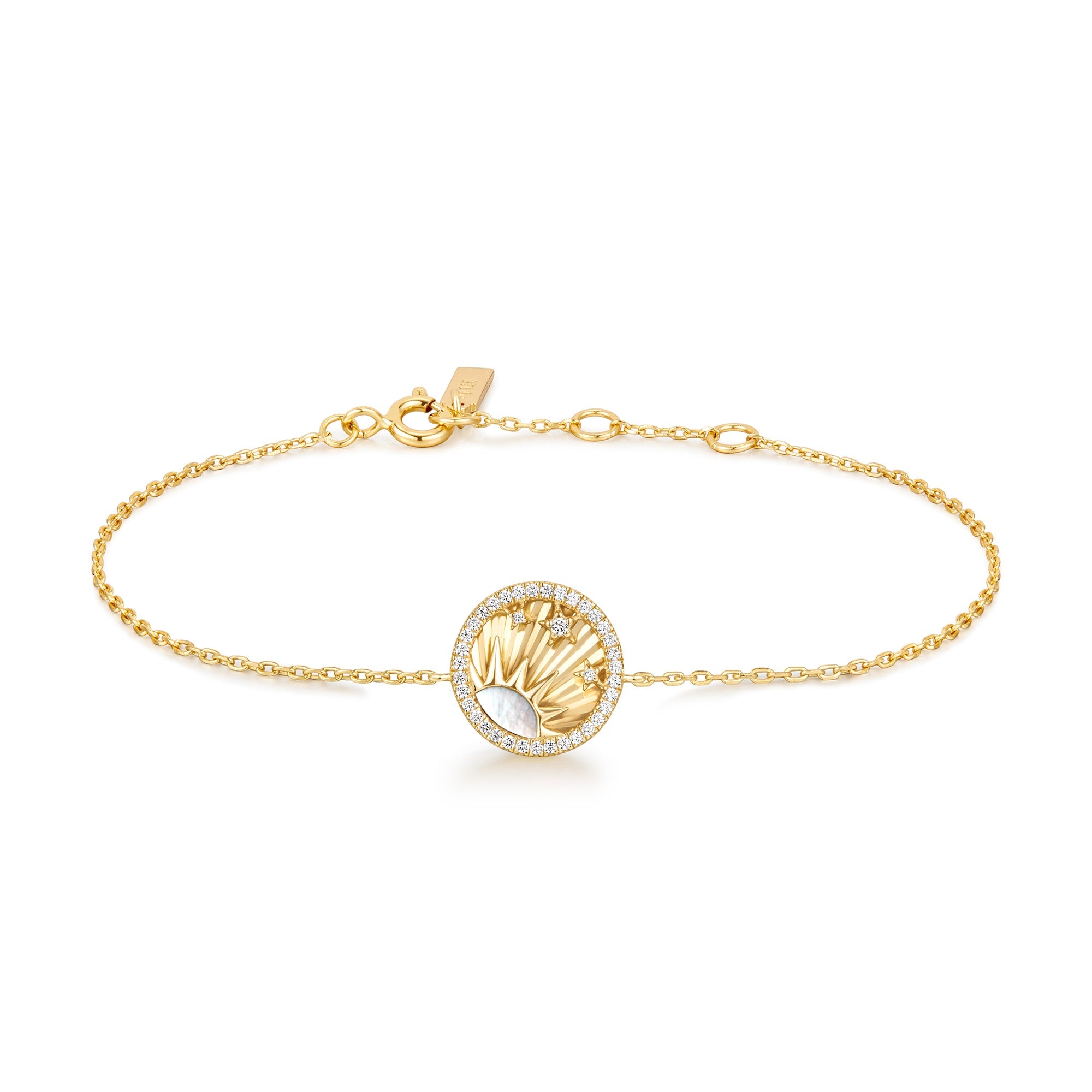 Ania Haie - Armband Gold Shiny Sun Stars - Luxedy