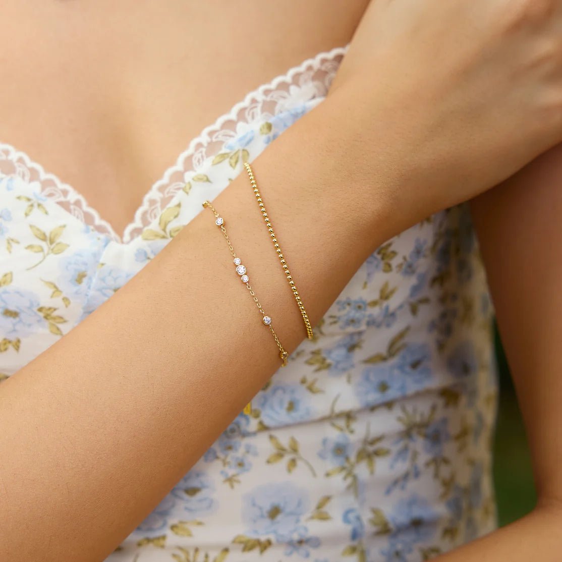 Ania Haie - Armband Gold Sparkling Bezel - Luxedy