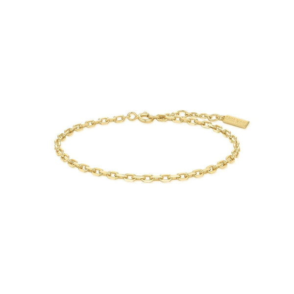 Ania Haie - Armband Paper Clip Chain Gold - Luxedy